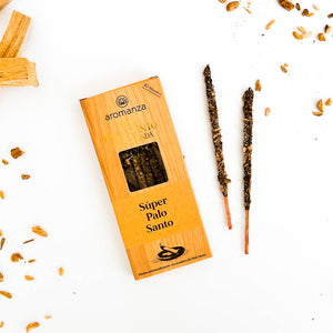 Sahumerio Mini Palo Santo Buena Onda - Súper Palo Santo - Aromanza