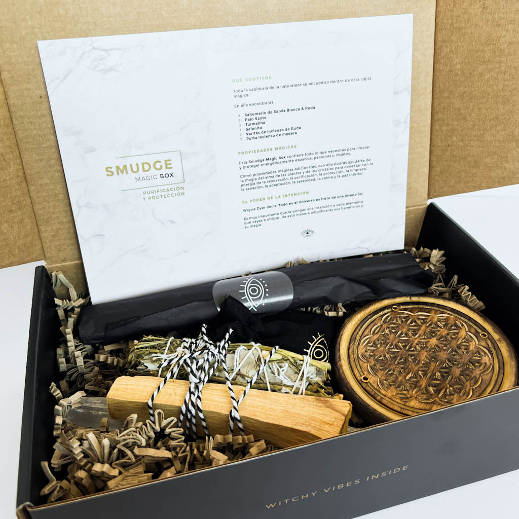Smudge Magic Box · Purificación y protección